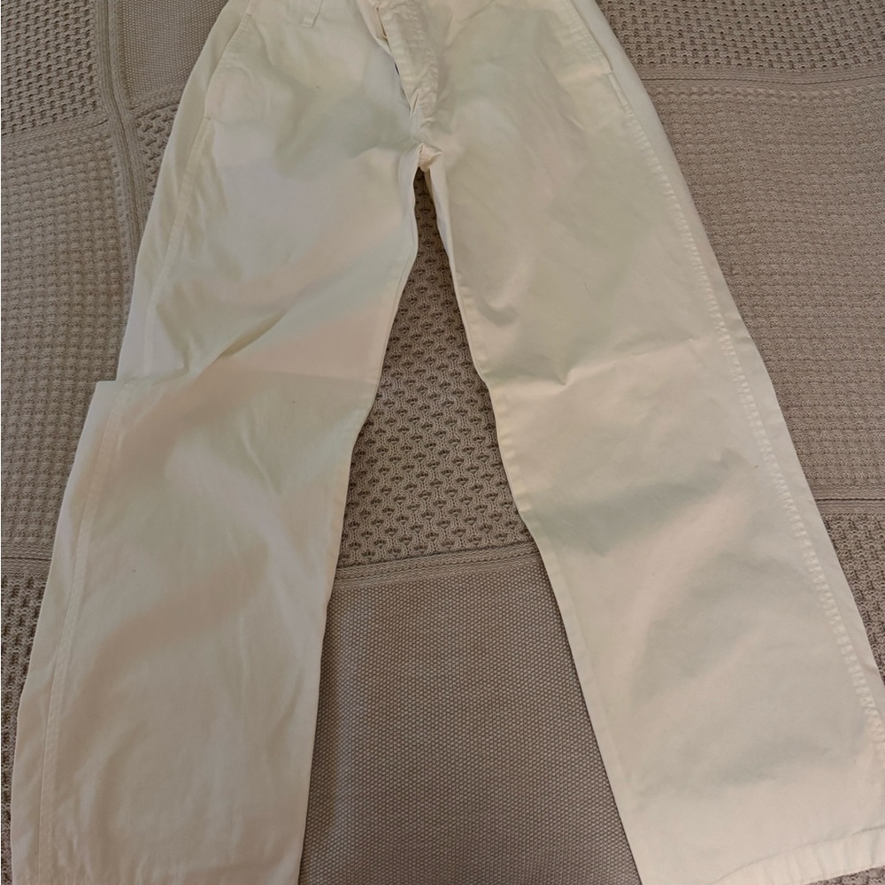 J. Crew Off-White Trousers